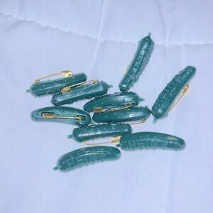Vintage Heinz pickle pins 10 piece